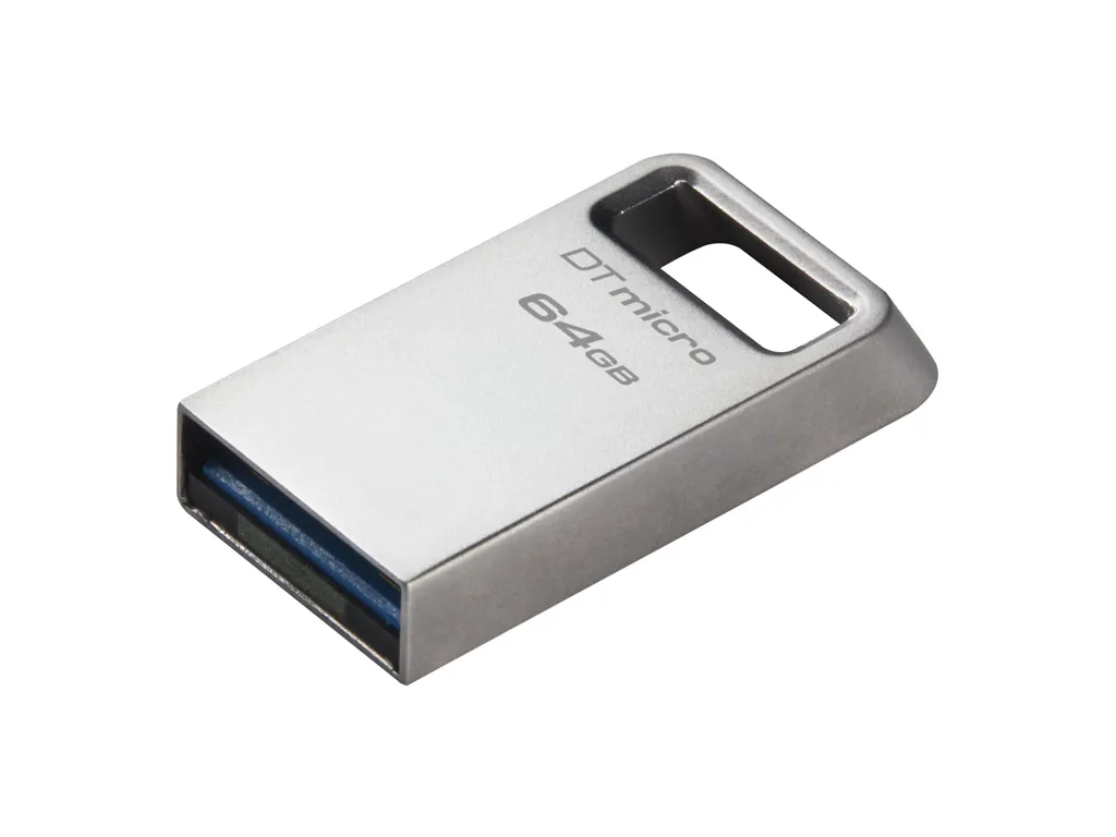 USB memorija KINGSTON DTMC3G2/64GB/DataTraveler Micro/3.2/srebrna Slika 2